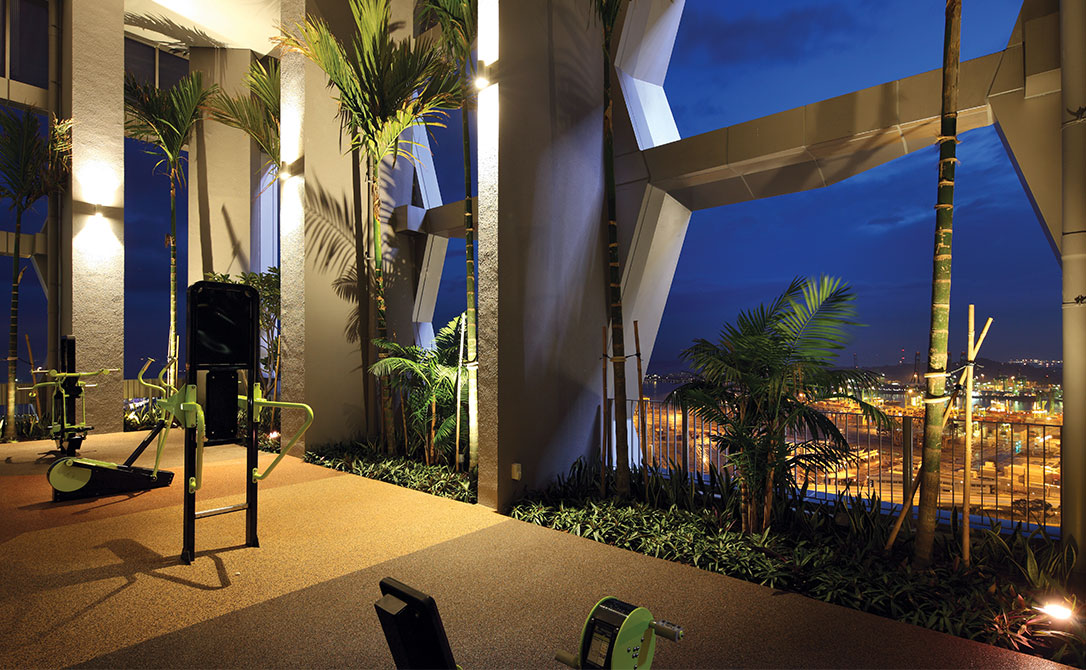 Amenities Level 34 - Outdoor Fitness