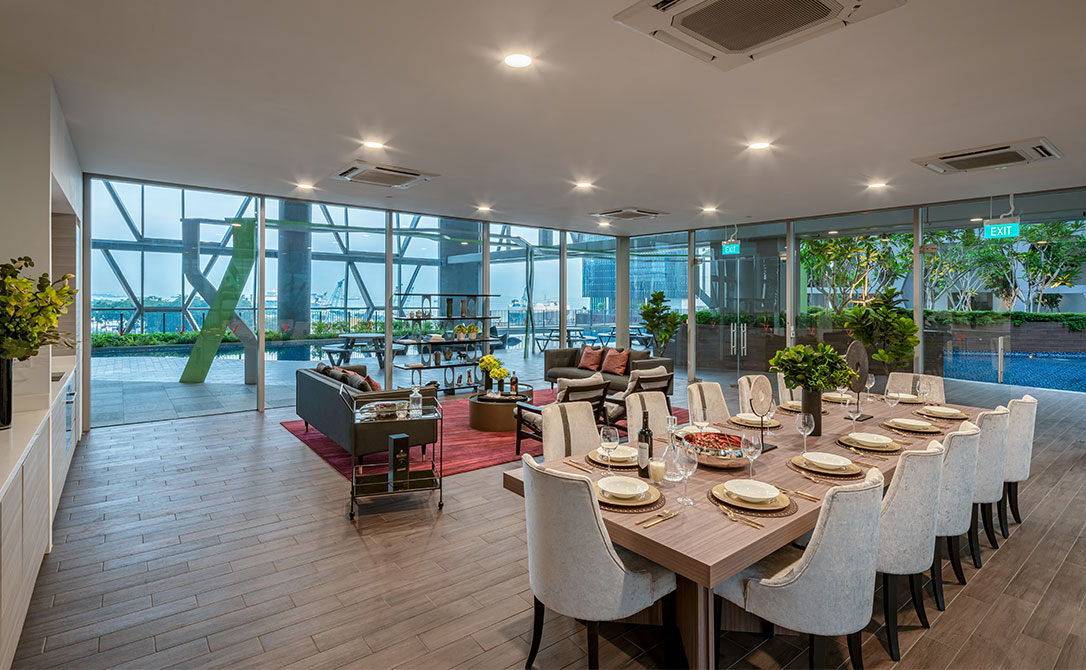 Amenities Level 8 - Club Lounge