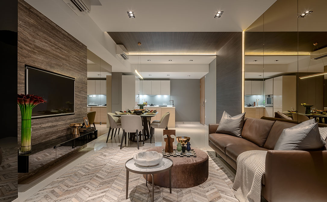 2BR + Study by Peter Tay Studio 3